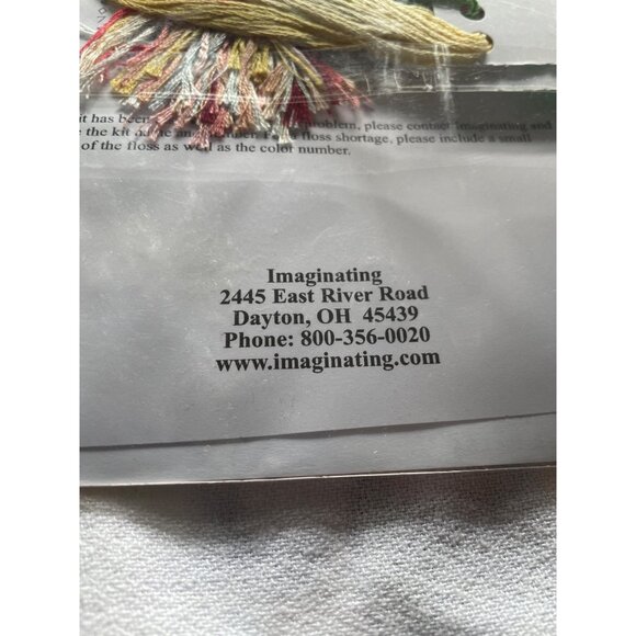 Jolly Old St. Nick Cross-Stitch Kit By Mary Engelbreit - Picture 5 of 6